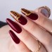 Molly Nails 041 Elite Woman Burgundy LED/UV HEMA/Di-HEMA Free - Гел лак 8g.